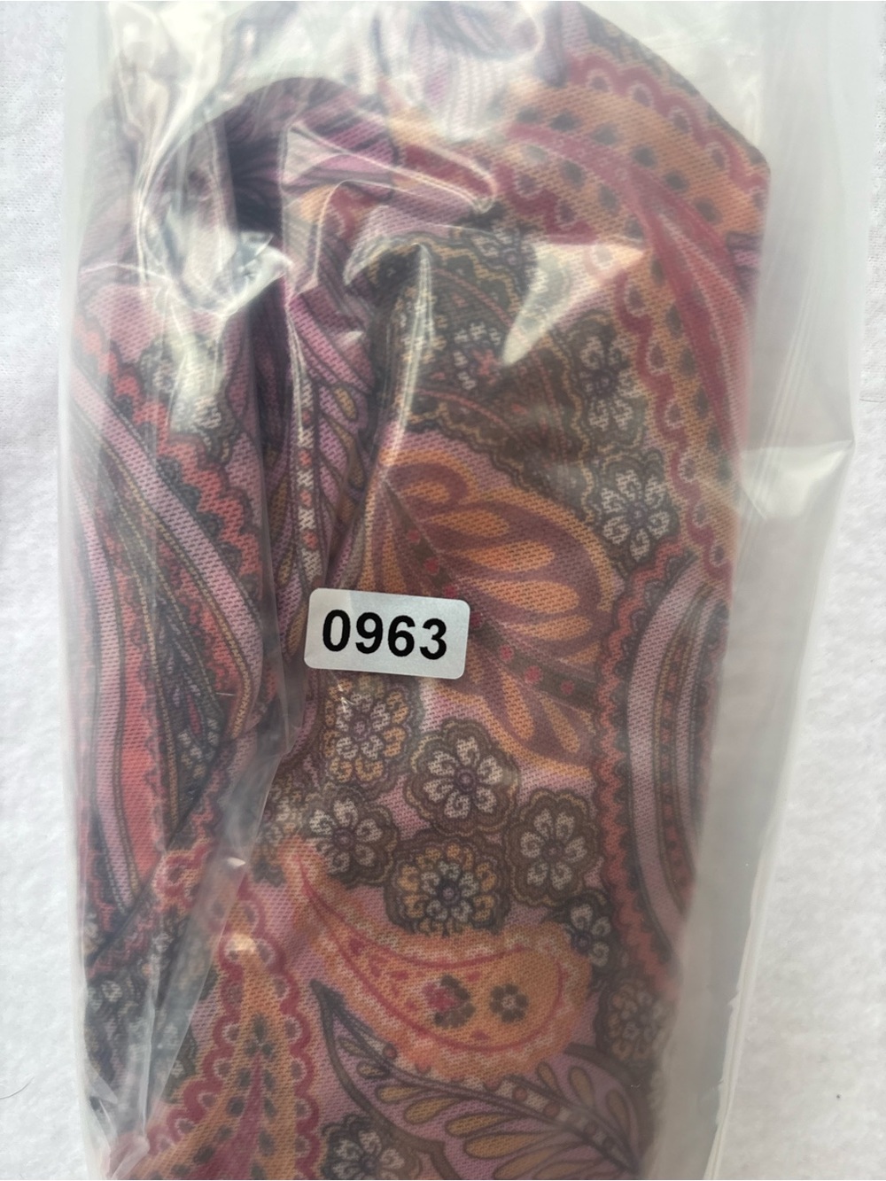Johnny Was Pink Paisley & Floral Short-Sleeve Tee- Rika Mesh Top - Picture 8 of 8